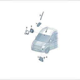 7C0035491 Volkswagen Aerial Retainer
