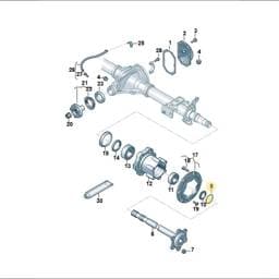 WHT008880 Volkswagen O-Ring