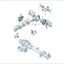 WHT009275N Volkswagen Adjusting Washer
