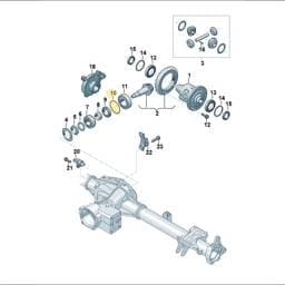 WHT009275AL Volkswagen Adjusting Washer