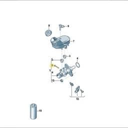 WHT007916 Volkswagen Locking Screw
