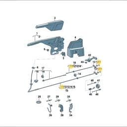 N0221469 Volkswagen Self-Locking Hexagon Nut