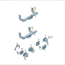 N91205801 Volkswagen Socket Head Bolt