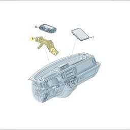 7CB937535C Volkswagen Retainer For Control Unit