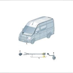 6Q0035576K Volkswagen Aerial Connector Housing