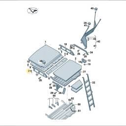 WHT011609 Volkswagen Hexagon Socket Headbolt