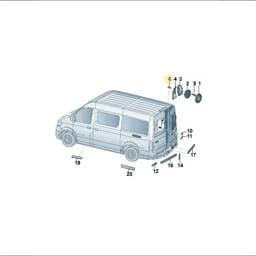 WHT006912 Volkswagen Hexagon Socket Bolt