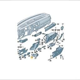 N10671501 Volkswagen Oval Hexagon Socket Head Bolt