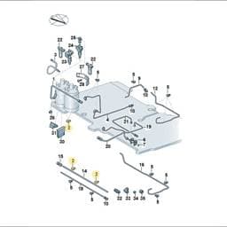 N0206517 Volkswagen Hose Clamp