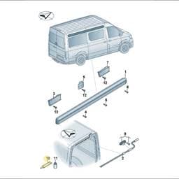WHT011648 Volkswagen Wood Screw