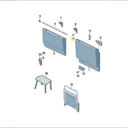 N10569502 Volkswagen Round Head Screw