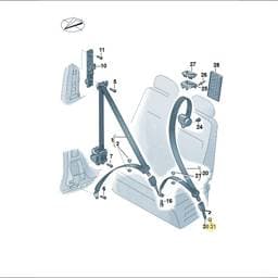 N98991001 Volkswagen Hexagon Nut