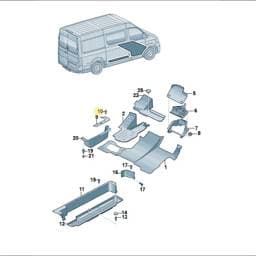 N10679501 Volkswagen Panel Screw