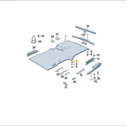WHT011659 Volkswagen Hexagon Bolt