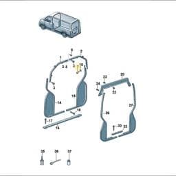 N10784201 Volkswagen Hexagon Socket Head Bolt