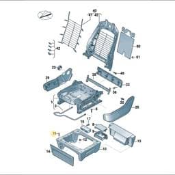 N10697801 Volkswagen Hex Collared Bolt