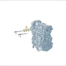 3B0972742F 3B0973813 Volkswagen Connector Housing