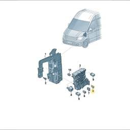 N10261502 Volkswagen Airbag Unit Flat Fuse 10A