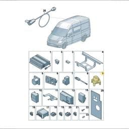 7C4915518 Volkswagen Battery Main Switch