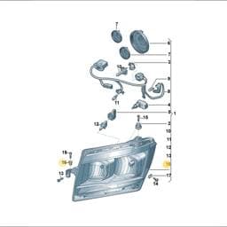 WHT003214A Volkswagen Oval Hex Socket Bolt