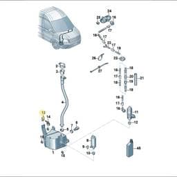 N90168607 Volkswagen Speed Nut