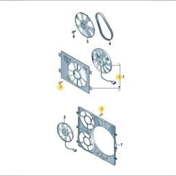 WHT004902 Volkswagen Flat Head Bolt