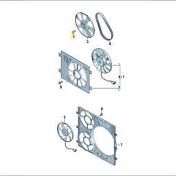 N10749301 Volkswagen Socket Head Bolt