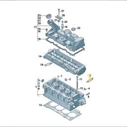 D000600A2 Volkswagen Fresh Air Flap Actuator
