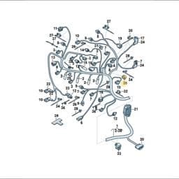 N10778401 Volkswagen Toothed Lock Washer