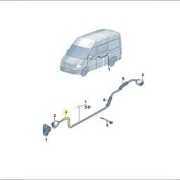 N10732401 Volkswagen Corrugated Pipe