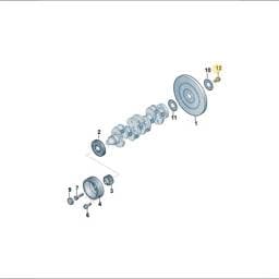WHT009861 Volkswagen 12-Point Head Bolt
