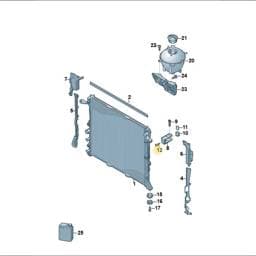 WHT003956 Volkswagen Flat Head Bolt