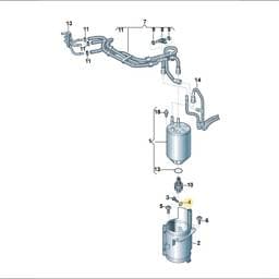 N01152427 Volkswagen Washer