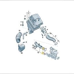 WHT009400A Volkswagen O-Ring