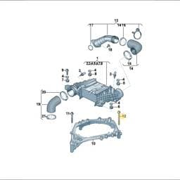 N10627901 Volkswagen Collared Bolt