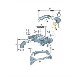 N10619901 Volkswagen Hose Clamp