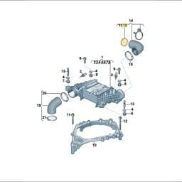 N10767101 Volkswagen Clamp