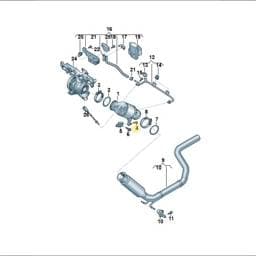 N90809003 Volkswagen Hexagon Head Bolt