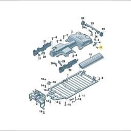 N10788401 Volkswagen Hexagon Flange Screw