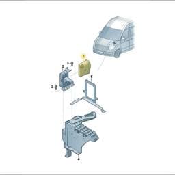 7LE907458 Volkswagen Control Unit For Thermomanagement