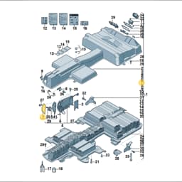 5QE905452 Volkswagen Seal