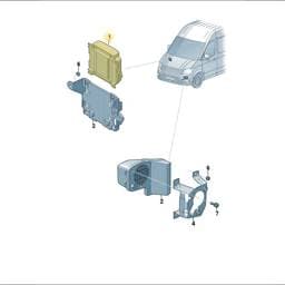 7LE035335 Volkswagen Engine Noise Control Unit