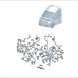 N10673101 Volkswagen Bracket