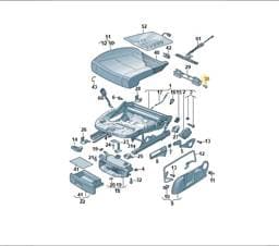 N10622701 Volkswagen Panel Bolt