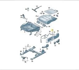 N91055802 Volkswagen Nut