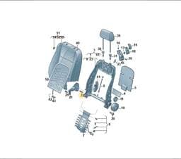 N10259301 Volkswagen Spreader Rivet