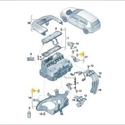 WHT003477 Volkswagen Ball Screw