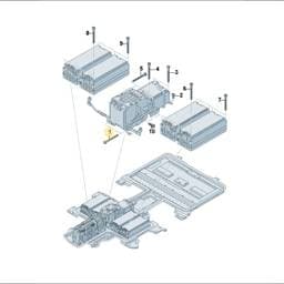 N91227301 Volkswagen Hexagon Socket Headbolt