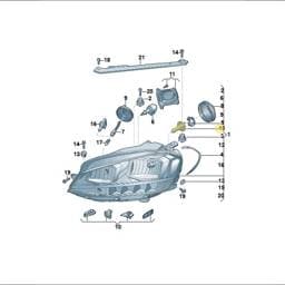 N10320106 Volkswagen Halogen Bulb