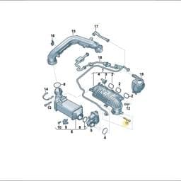 N10668001 Volkswagen Oval Hexagon Socket Bolt